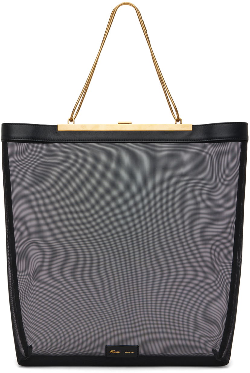 Tote bag Khaite The Augusta Chain Tote Čierna | H1030-4104