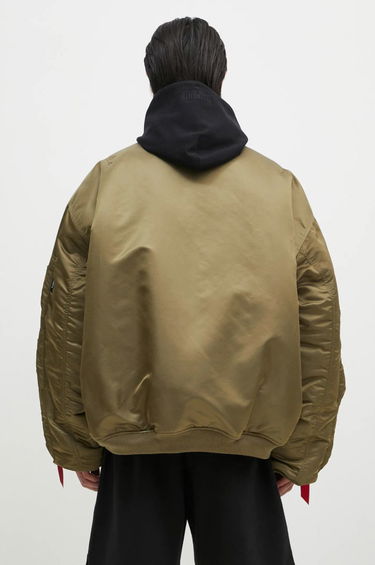 Bomber bunda VETEMENTS Cargo Reversible Bomber Jacket Zelené | UA66JA300E, 4