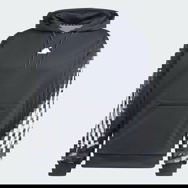 Mikina adidas Performance Future Icons Allover Print Hoodie Šedá | IB6126, 4