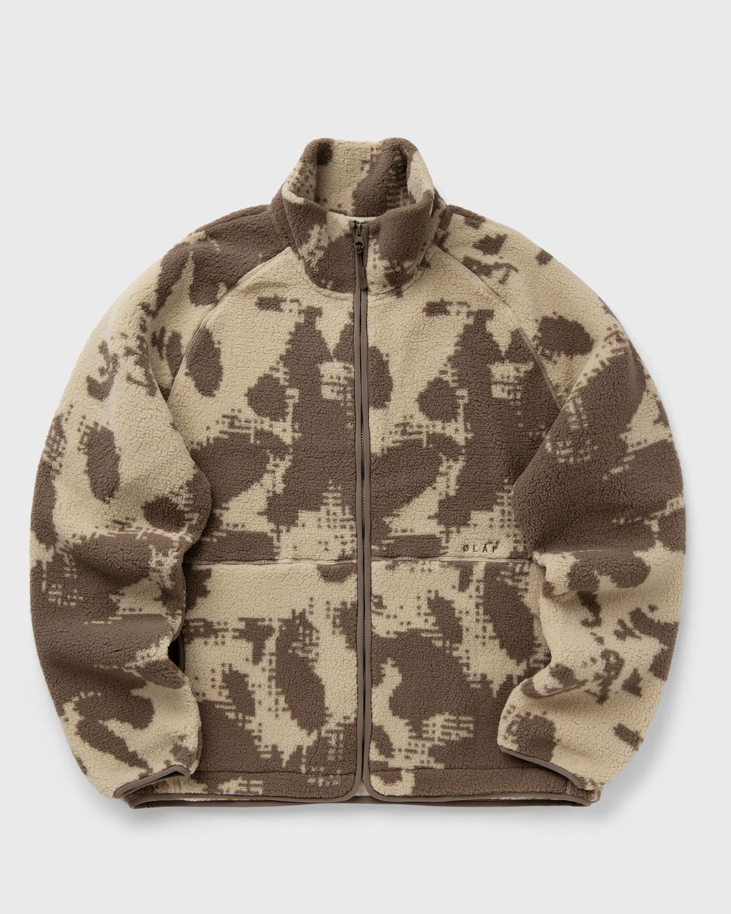 Bunda ØLÅF Olaf Pixel Fleece Jacket Hnedá | M190506, 0