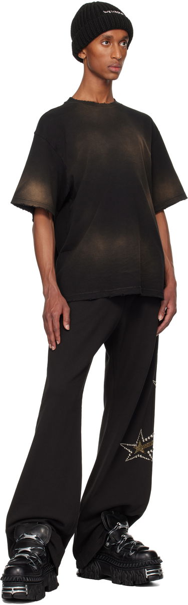 Tričko We11done We11done Standard Logo Washed T-Shirt Čierna | WD-TT3-24-726-U-BK, 3