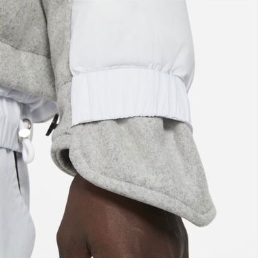 Prešívaná bunda Nike sacai x Longline Down Parka Biela | CT3269-043, 3