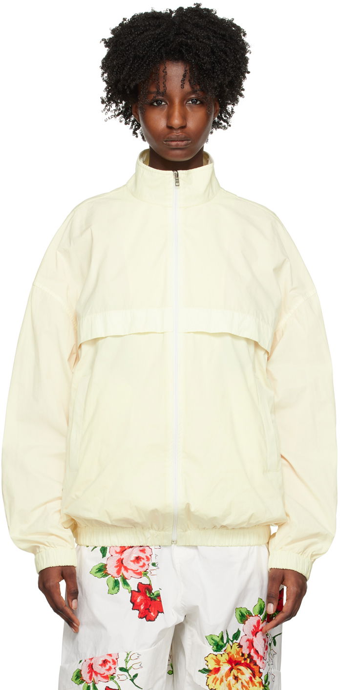 Vetrovka We11done We11done Stand Collar Windbreaker Jacket Žltá | WD-JP1-23-256-U-YE, 0