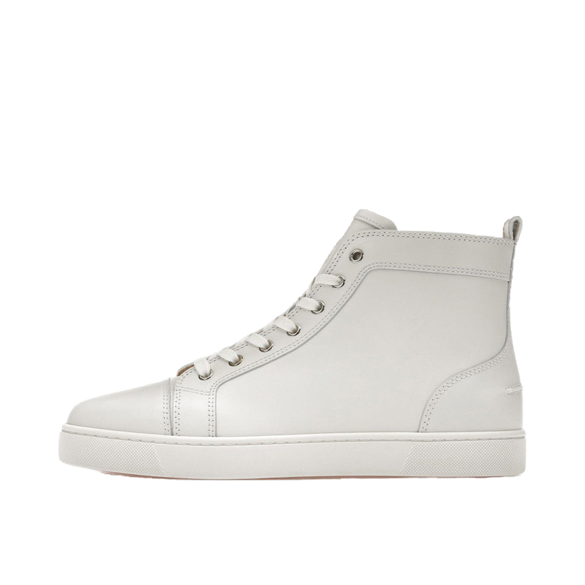 Tenisky a topánky Christian Louboutin Louboutin Louis Flat High Biela | 3091177WH01