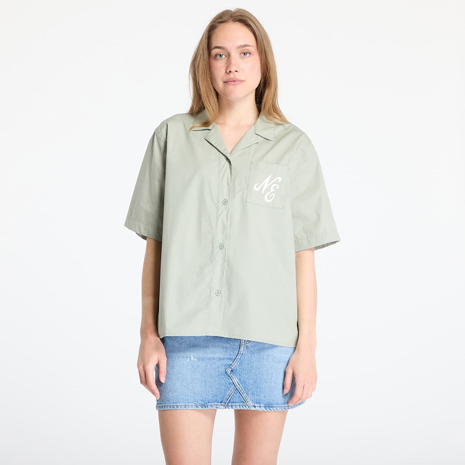 Košeľa New Era New Era Revere Shirt Zelené | 60596532, 0