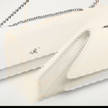 Kabelka CALVIN KLEIN Calvin Klein Jeans Chain Ew Flap Conv Bag Biela | LV04K3084G 67U, 4