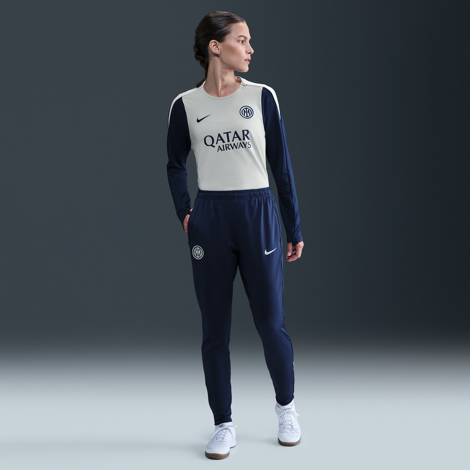 Tepláky Nike Inter Milan Strike Dri-FIT Knit Soccer Pants Navy | HJ7097-492, 0