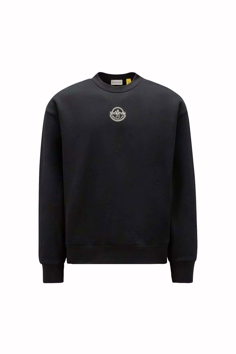 Sveter Moncler Roc Nation by Jay-Z x Logo Sweatshirt Čierna | I209W8G00005809KX999