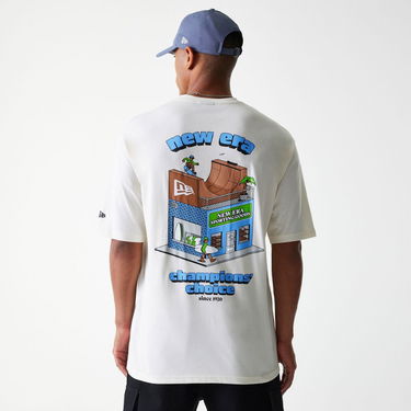 Tričko New Era New Era Store Graphic T-Shirt Biela | 60684400, 7