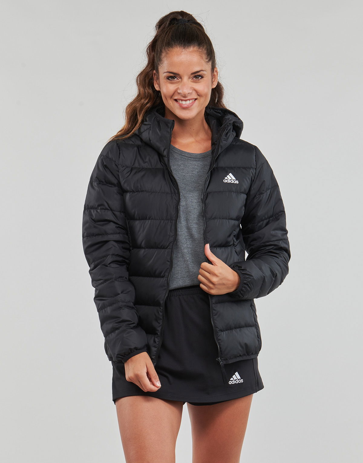 Bunda adidas Originals Duffel Jacket Čierna | HZ5724, 1