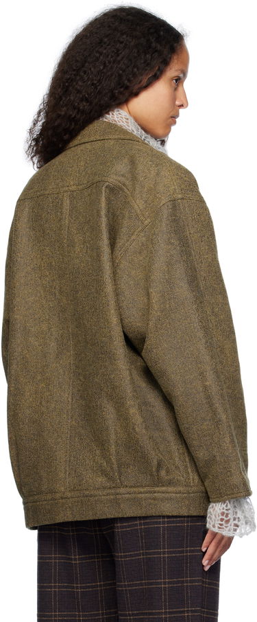 Bunda R13 R13 Double-Breasted Jacket Zelené | R13WR333 R429A, 2