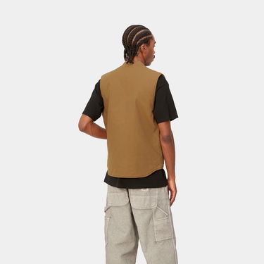 Vesta Carhartt WIP Vest "Hamilton Brown heavy stone wash" Hnedá | I015251_HZ_60, 4