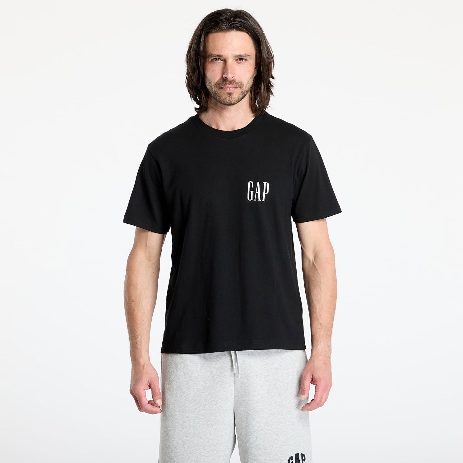 Tričko GAP Men's 90S Logo T-Shirt Čierna | 729123-01, 0