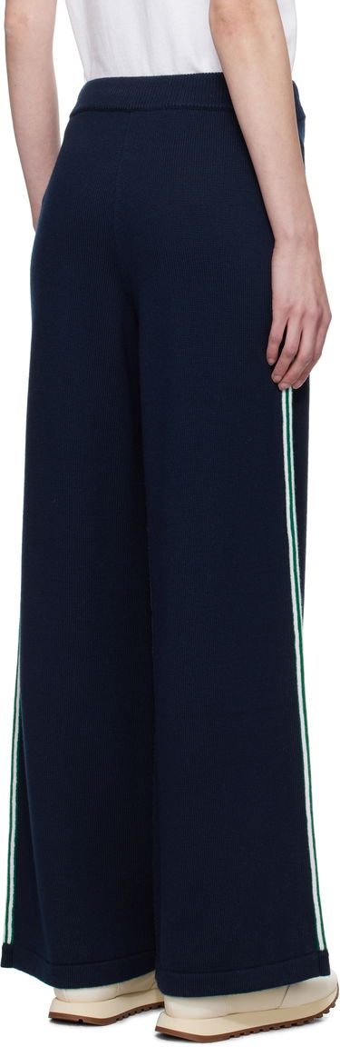 Tepláky Casablanca Casablanca Knit Tennis Trousers Navy | WPS25-KW-869-01, 2