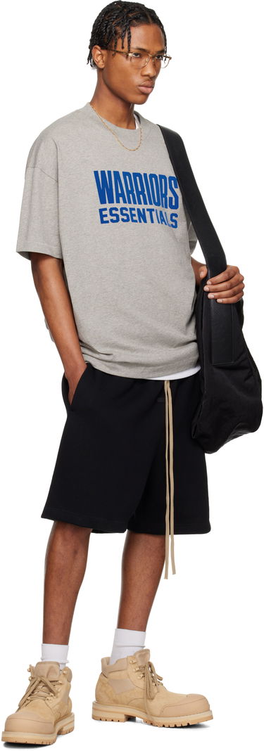 Tričko Fear of God Fear of God ESSENTIALS NBA Warriors Short Sleeve T-Shirt Šedá | 125AL244102F, 4