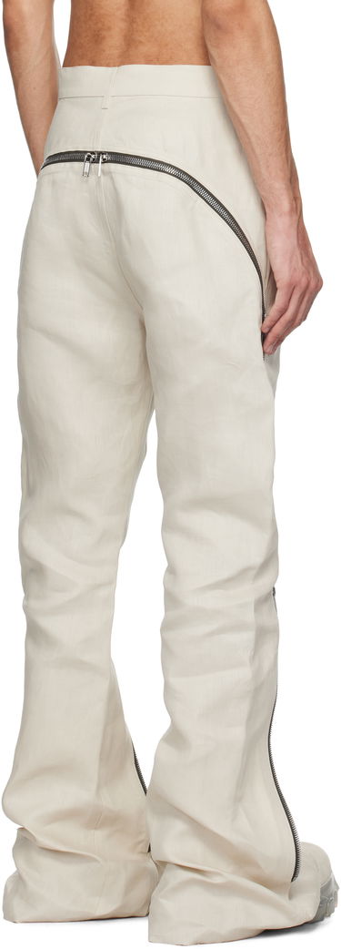 Džínsy Rick Owens Rick Owens Hollywood Bolan Banana Jeans Biela | RU01E5343 TWL, 2