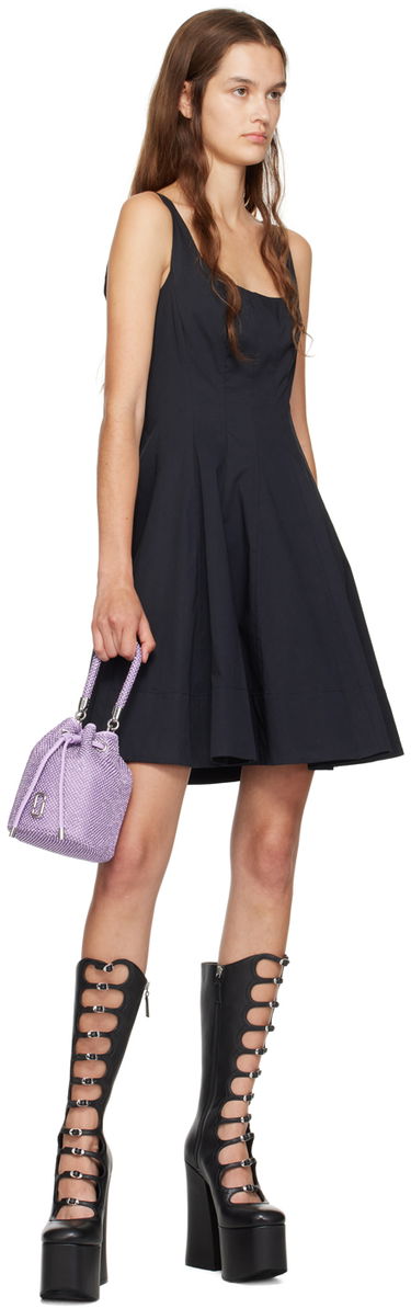 Kabelka Marc Jacobs Marc Jacobs Rhinestone Mini Bucket Bag Fialová | 2P4HCR017H03, 3