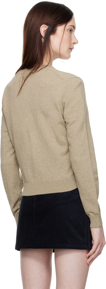 Sveter A.P.C. Josephine Cropped Cardigan Béžová | COEZJ-F22316, 2