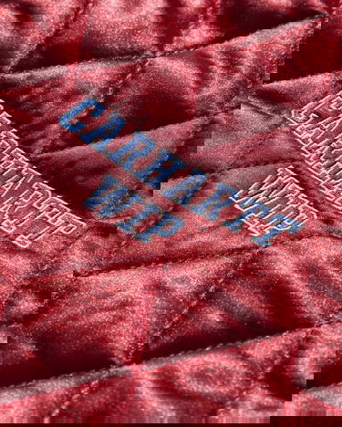 Bomber bunda Carhartt WIP Alumni Quilted Liner Jacket Vínová | I035146 H8XX, 4