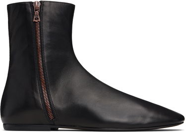 Tenisky a topánky Dries Van Noten Dries Van Noten Leather Sock Boots Čierna | 252-021709-112, 0