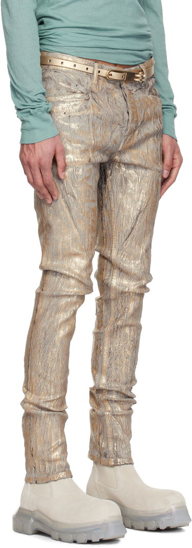 Džínsy Rick Owens Rick Owens Hollywood Tyrone Jeans Metalická | RU01E5393 SGMC, 1