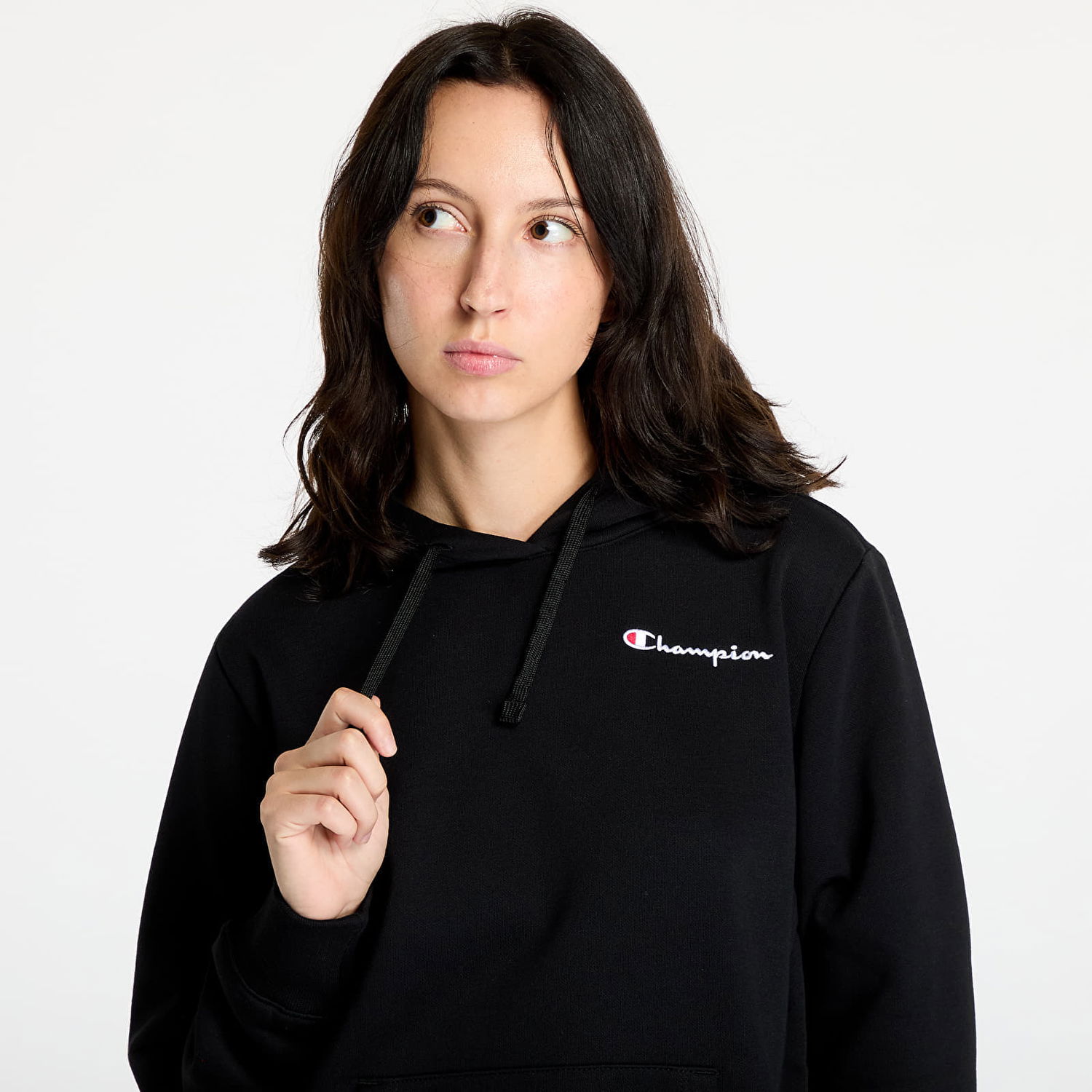Mikina Champion Hooded Sweatshirt Black Čierna | 117530 CHA KK001, 1