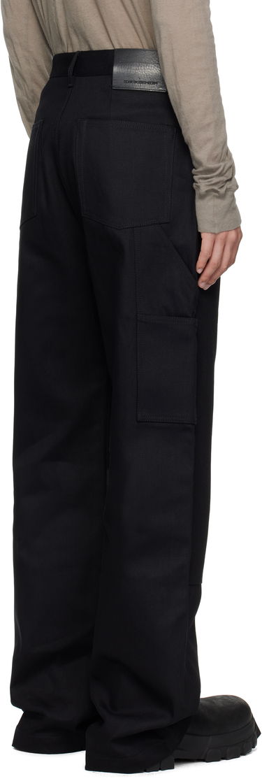 Džínsy Rick Owens Rick Owens DRKSHDW Hollywood Double Knee Geth Cut Jeans Čierna | DL01E6387 BLKJP, 2