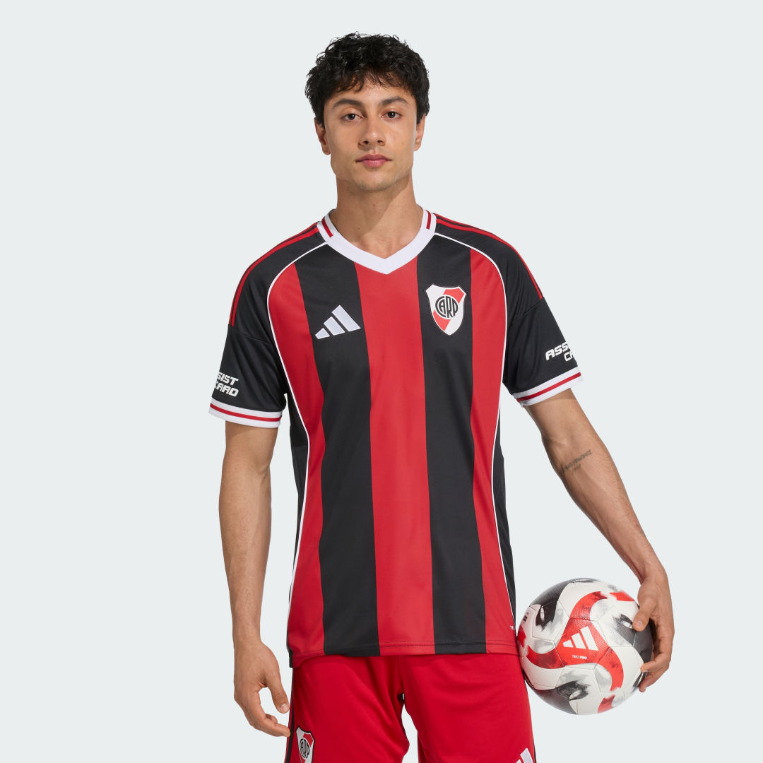 Dres adidas Performance River Plate 25/26 Away Jersey Červená | JI7077, 0