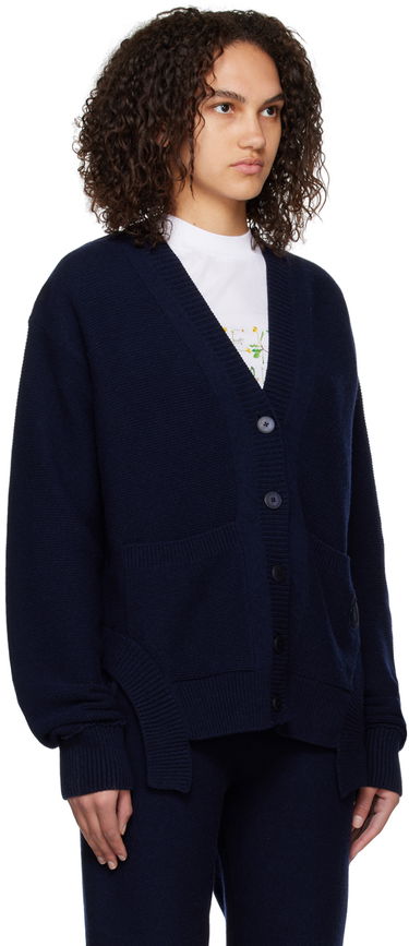 Sveter Stella McCartney Stella McCartney S-Wave Cardigan Navy | 6K03323S2382, 1