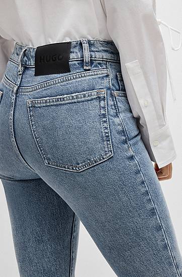 Džínsy BOSS Super-Stretch Flare Jeans Modrá | 50535263, 1
