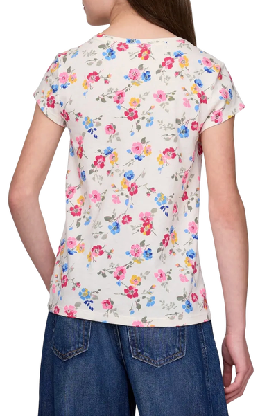 Tričko GAP Floral Print T-Shirt Rôznofarebný | 781862-01, 1