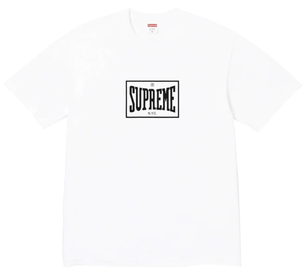 Supreme Warm Up Tee White