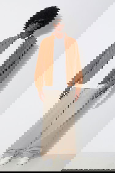 Nohavice Champion Plain Wide-Leg Relaxed Fit Trousers Béžová | 220013, 1