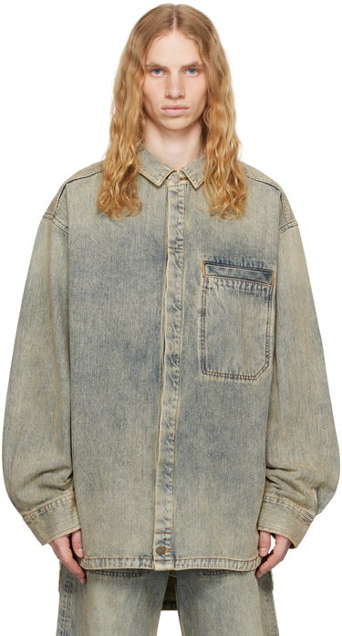 Košeľa Entire Studios Denim Shirt Modrá | ES2564SW, 0