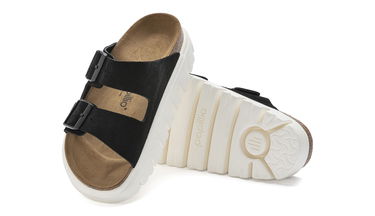 Tenisky a topánky Birkenstock Arizona Chunky Suede Leather Narrow Fit Čierna | 1023717, 4