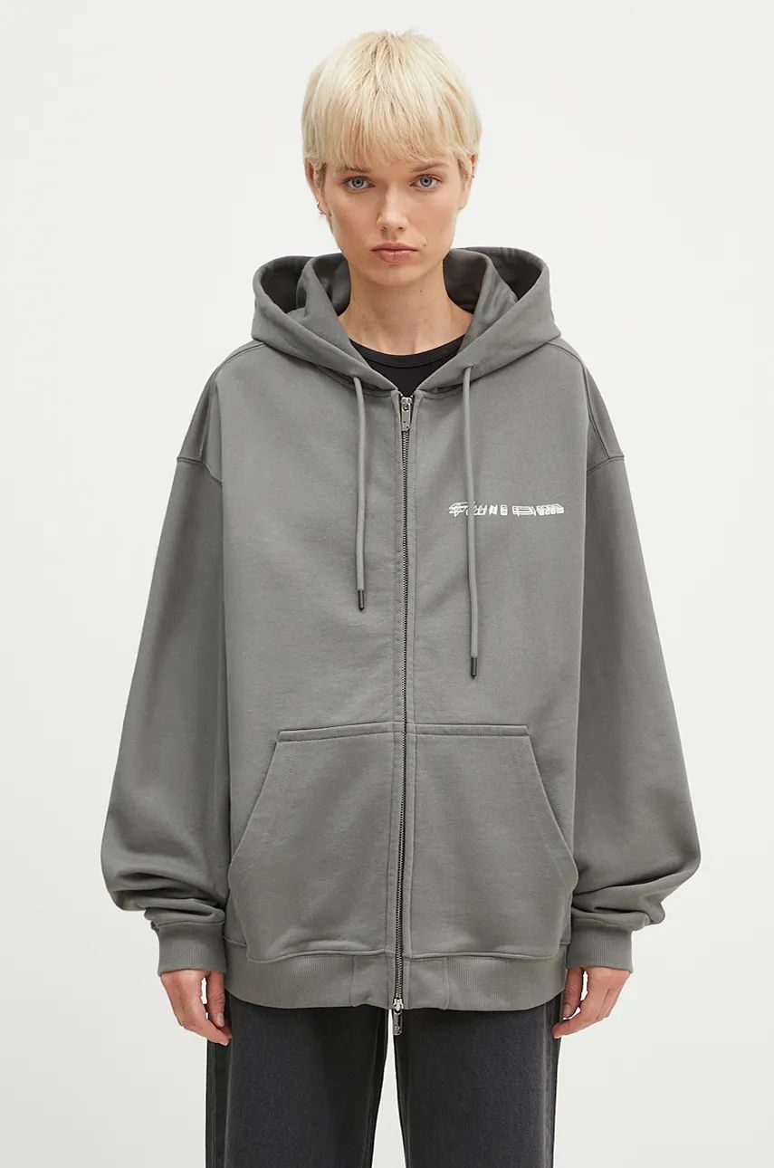 Mikina Filling Pieces Chrome Hoodie Šedá | 95213746002, 0