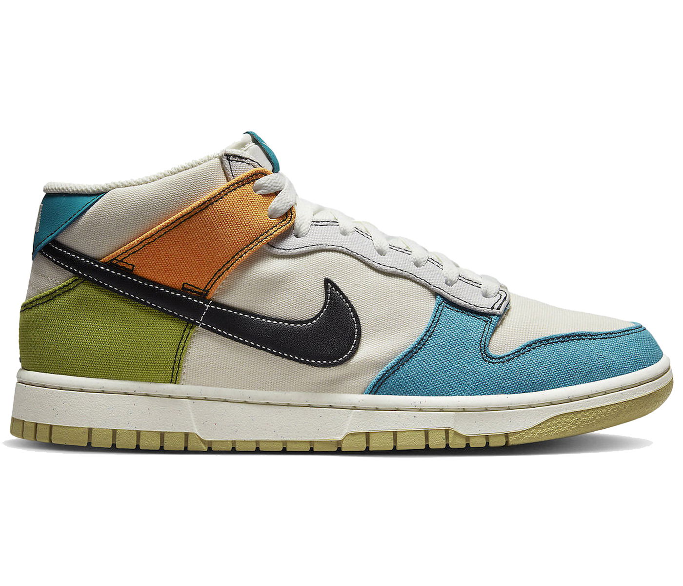 Tenisky a topánky Nike Dunk Mid Pale Ivory Multi Rôznofarebný | DV0830-100, 0