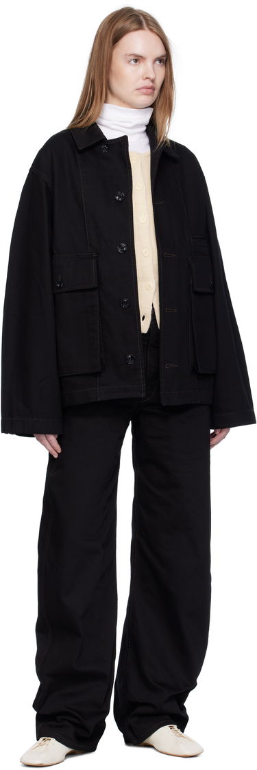 Bunda LEMAIRE Lemaire Boxy Denim Jacket Čierna | OW1198 LD1055, 3