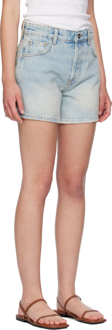 Šortky Anine Bing ANINE BING Dalton Denim Shorts Modrá | A-05-0355-WHD24, 4