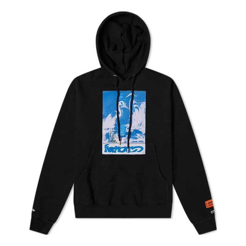 Mikina HERON PRESTON Heron Preston Herons Captcha Hoodie Čierna | HMBB017S21JER0031040BLACK