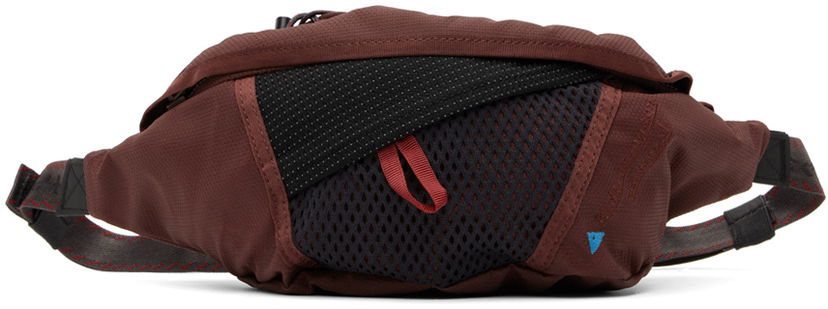 Ľadvinka Klättermusen Eldner 2.0 Mesh Pocket Belt Bag Vínová | 40423U01