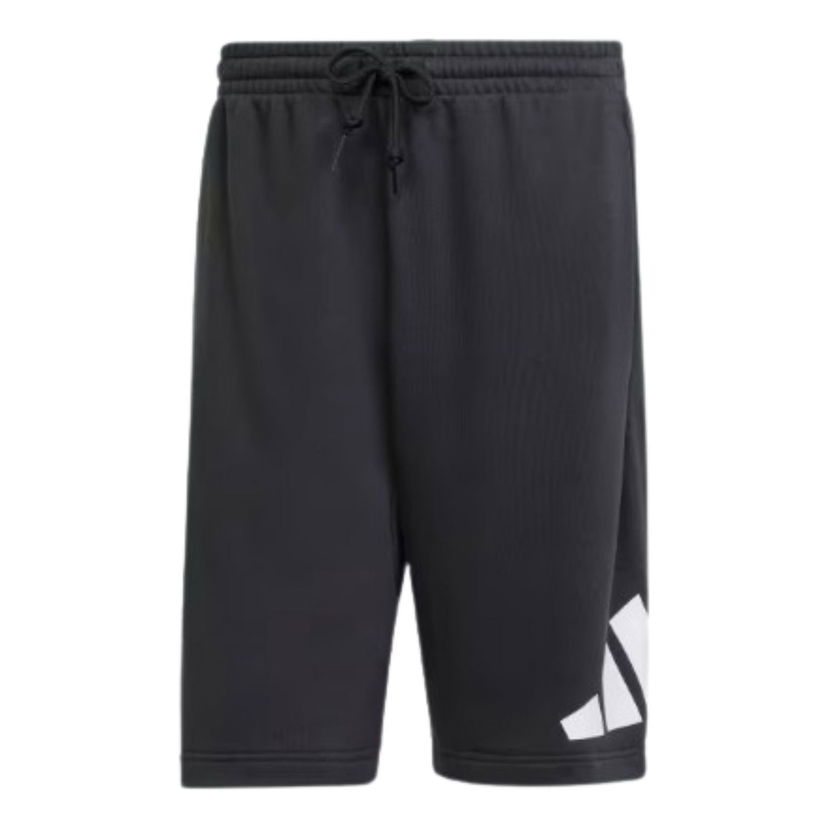 Šortky adidas Originals Essentials Large Logo French Terry Shorts Čierna | JE8956