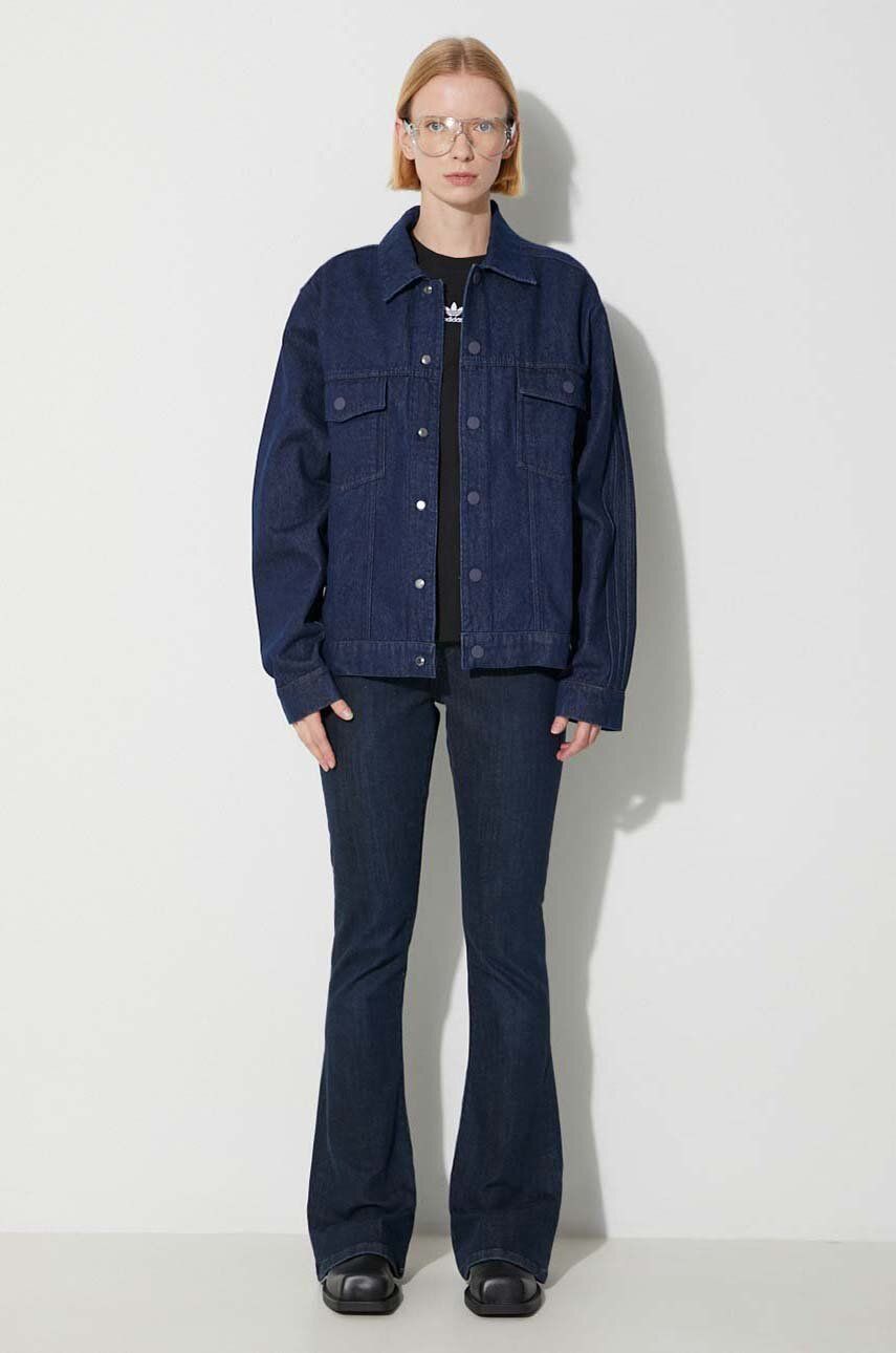 Bunda adidas Originals Denim Jacket Modrá | IN0265, 1