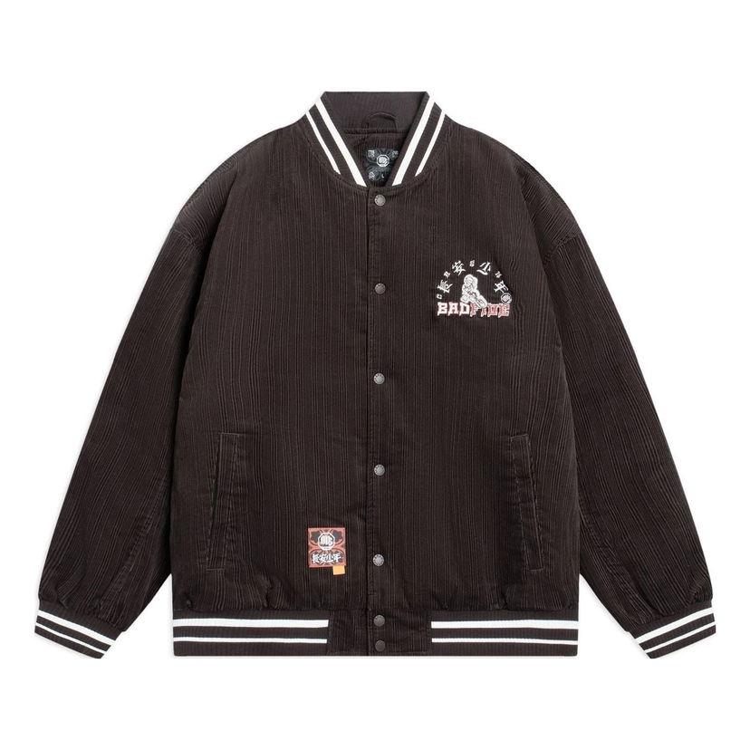Bomber bunda Li-Ning Graphic Baseball Jacket Čierna | AJMS113-3