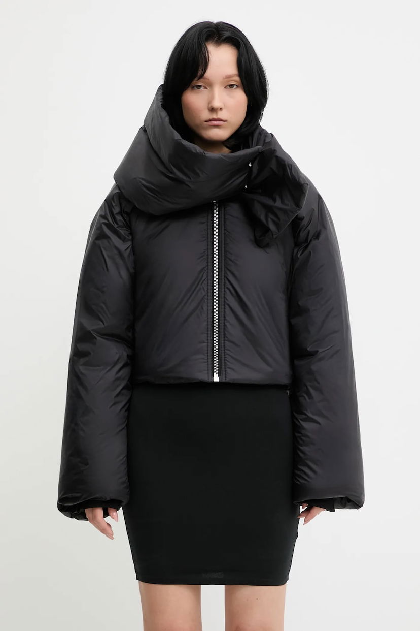 Prešívaná bunda Rick Owens Rick Owens DRKSHDW Convertible Puffer Jacket Čierna | DS02E7727.NP