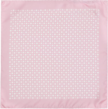 Šál BOSS BECKHAM x BOSS Silk Pocket Square with Dot Print Navy | 50549107, 2