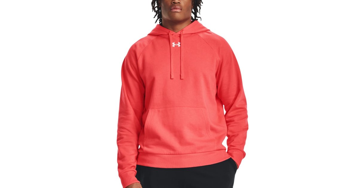 Mikina Under Armour Rival Fleece Hoodie Červená | 1379757-690, 1