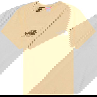 Tričko The North Face Berkeley California Pocket T-Shirt Béžová | NF0A55GDQV2, 0