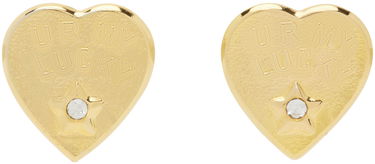 Náušnice Chopova Lowena Chopova Lowena Lucky Star Heart Earrings Metalická | 6431, 0
