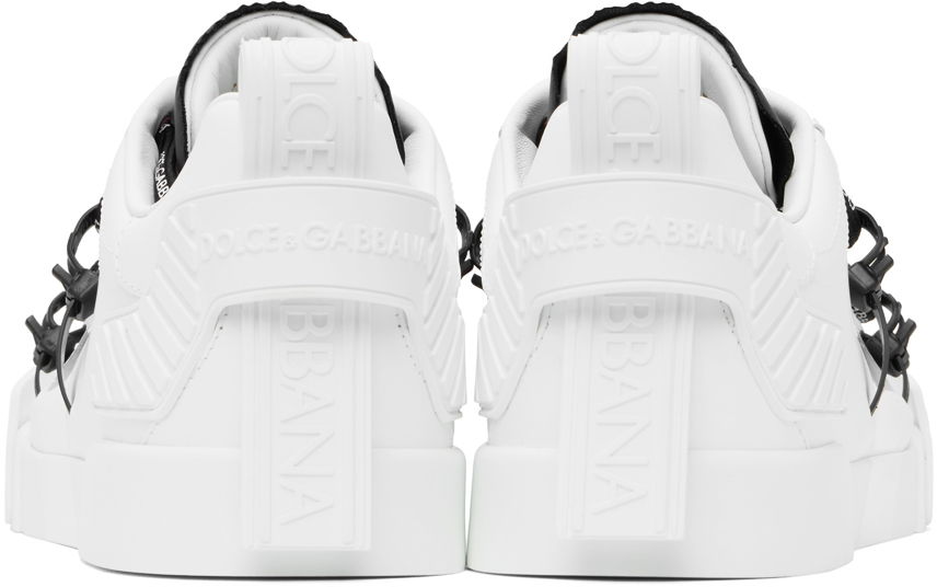 Tenisky a topánky Dolce & Gabbana Black Portofino Sneakers Čierna | CS1783AJ986, 1